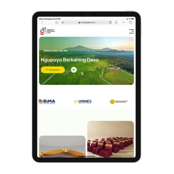 Website Bumdes (Badan Usaha Milik Desa)